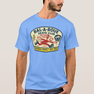 Camiseta Bal-a-Roue Medford, MAMÁES Retro Roller Patinaje V