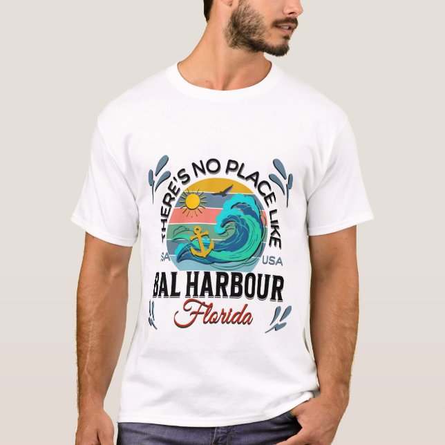 Camiseta Bal Harbor, Florida (Anverso)