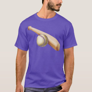Camiseta Bala De Béisbol Y Balón