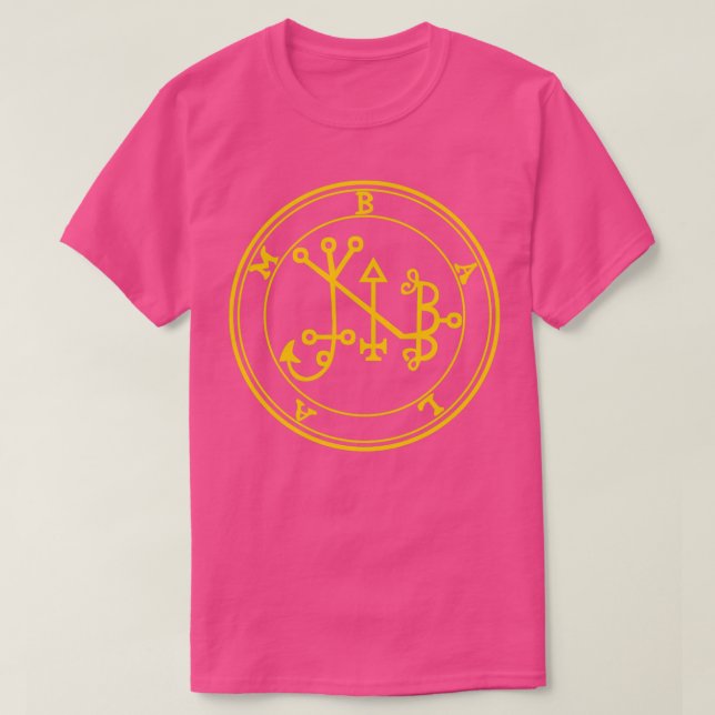 Camiseta Balam Sigil forma tu futuro amarillo (Diseño del anverso)