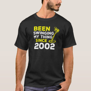 Camiseta Balanceando Mi Cosa Desde Detector de Metal H 2002
