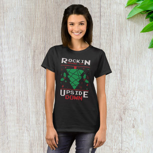Camiseta Balanceándose alrededor del mundo al revés