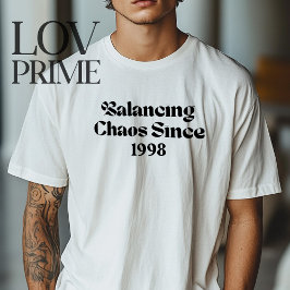 Camiseta Balancear a los caos graciosos