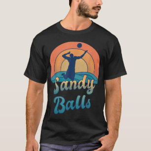Camiseta Balas de arena para un jugador de voleibol de play