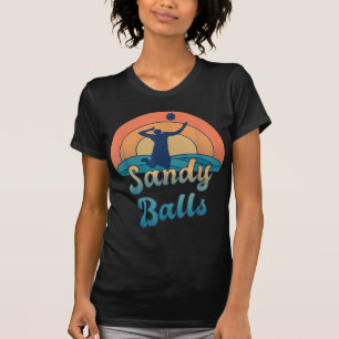 Camiseta Balas de arena para un jugador de voleibol de play