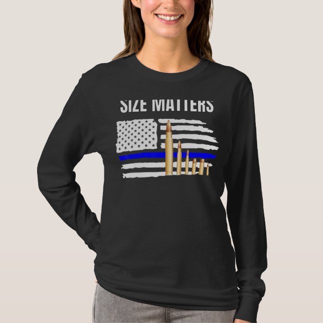 Camiseta Balas de tamaño importante (Anverso)