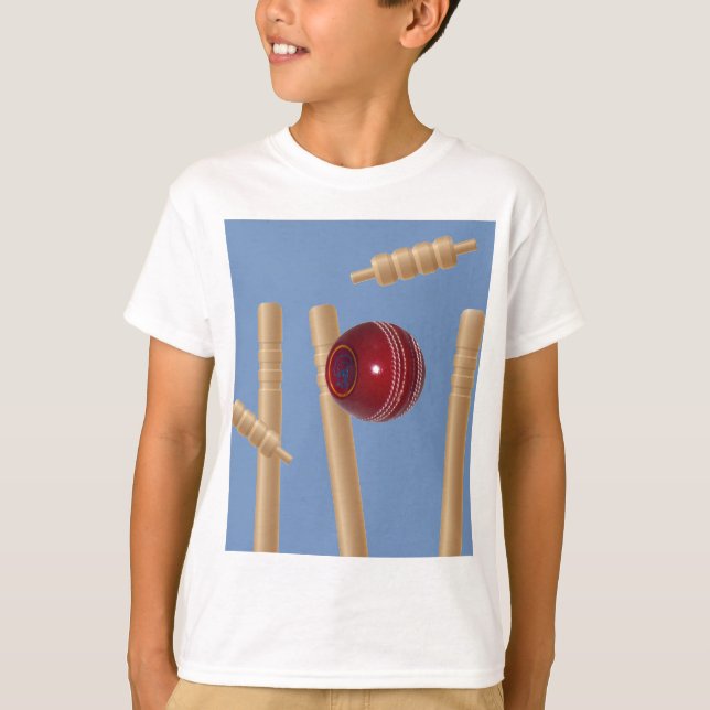 Camiseta Balas Y Trozos De Cricket, (Anverso)
