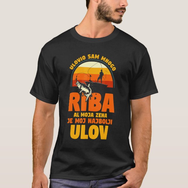 Camiseta Balcanes mi esposa es mi mejor captura Serbia Croa (Anverso)