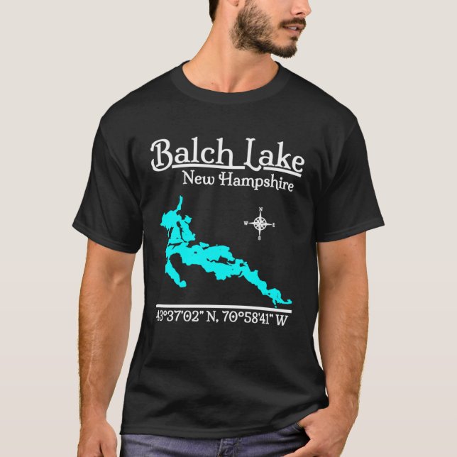 Camiseta Balch Lake New Hampshire  3 (Anverso)