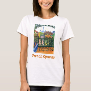 Camiseta Balcón del Barrio Francés, Barrio Francés