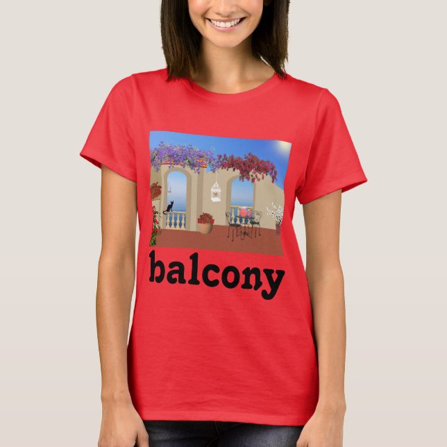 Camiseta Balcony (Anverso)