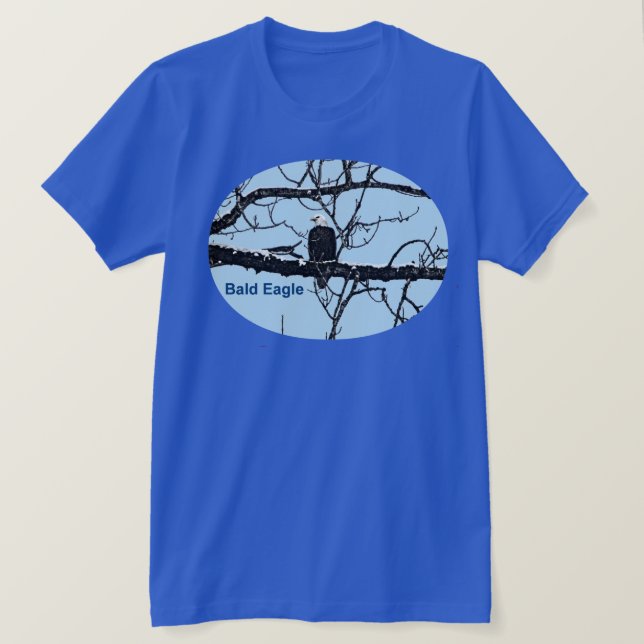 Camiseta Bald Eagle (Anverso del diseño)
