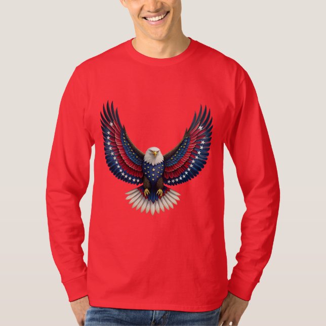 Camiseta bald eagle (Anverso)