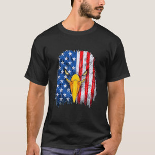 Camiseta Bald Eagle Mullet Bandera Americana 4 De Julio