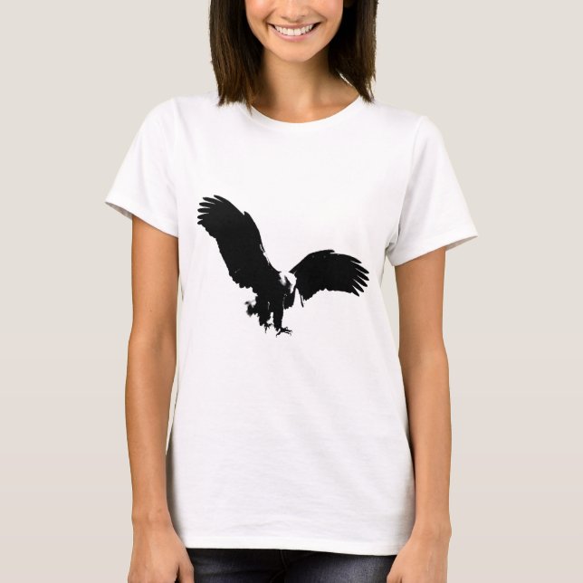 Camiseta Bald Eagle Silhouette (Anverso)