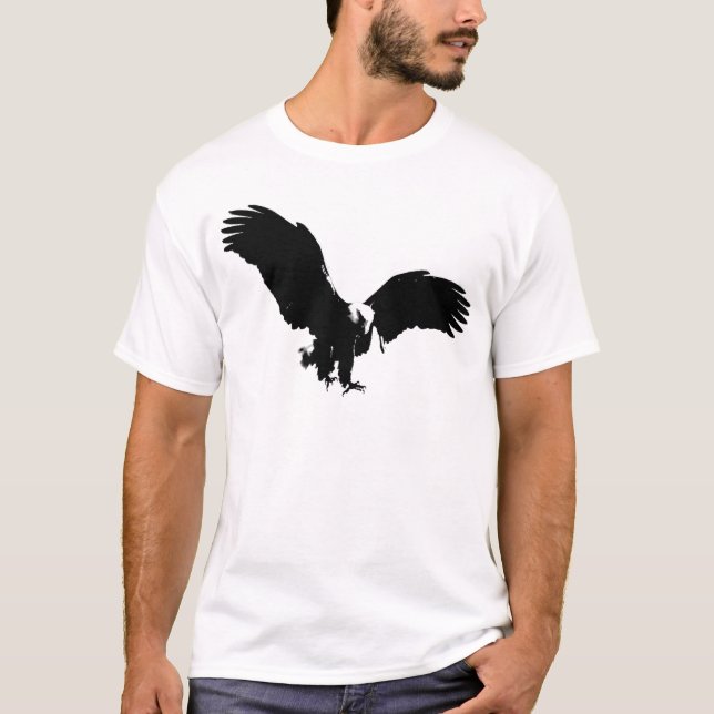 Camiseta Bald Eagle Silhouette (Anverso)