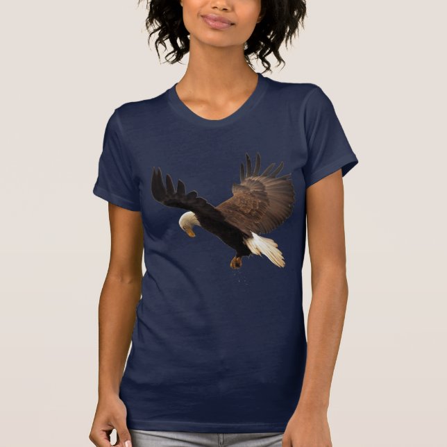 Camiseta Bald Eagle Wildlife Photography Birdlover design (Anverso)
