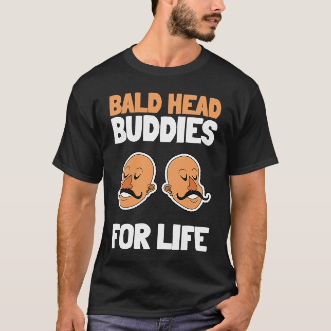 Camiseta Bald Guy Hair Loss Alopecia And Baldness  2 (Anverso)