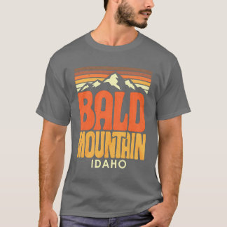 Camiseta Bald Mountain Idaho Retro 70s Vintage Ski T-Shirt 