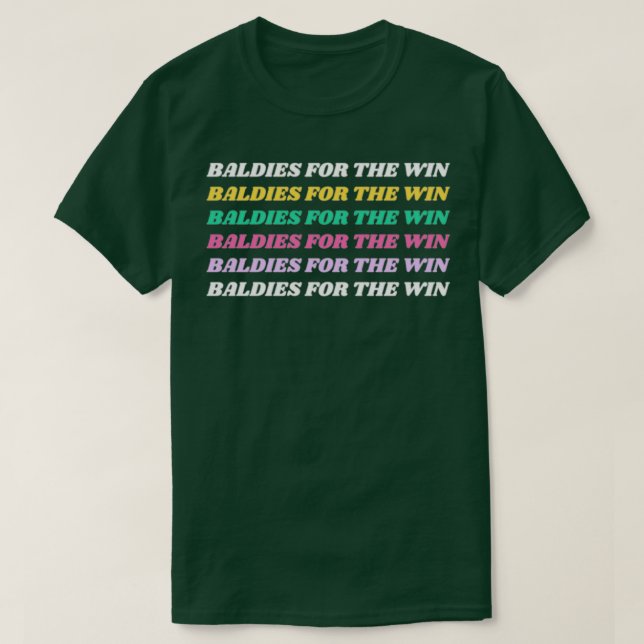 Camiseta Baldies For The Win (Diseño del anverso)