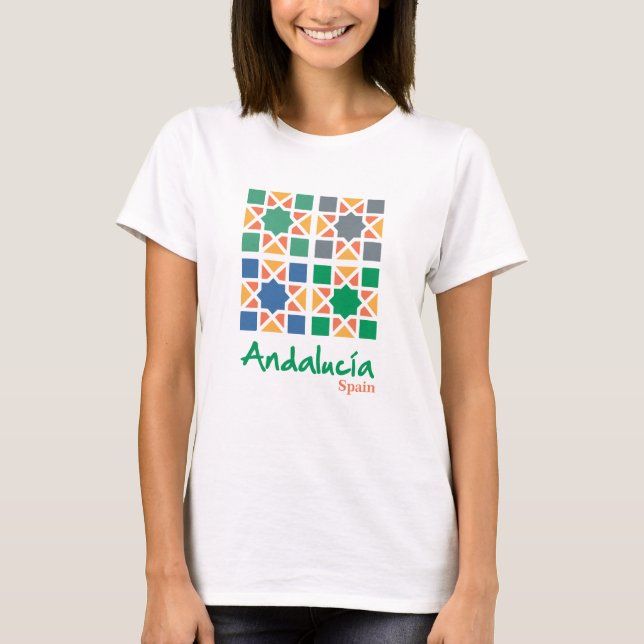 Camiseta Baldosas Andaluzas 4 (Anverso)
