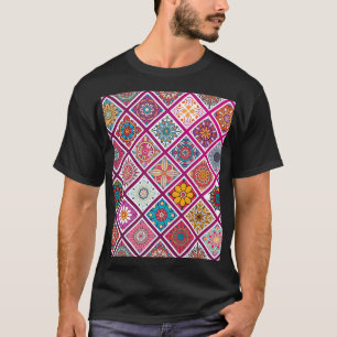 Camiseta Baldosas marroquíes de Mandala
