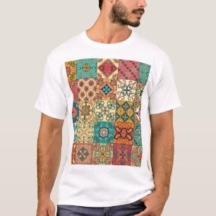 Camiseta Baldosas portuguesas: Estilo Azulejo sin inconveni