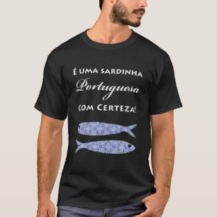 Camiseta Baldosas portuguesas y sardina cuida me encanta Po