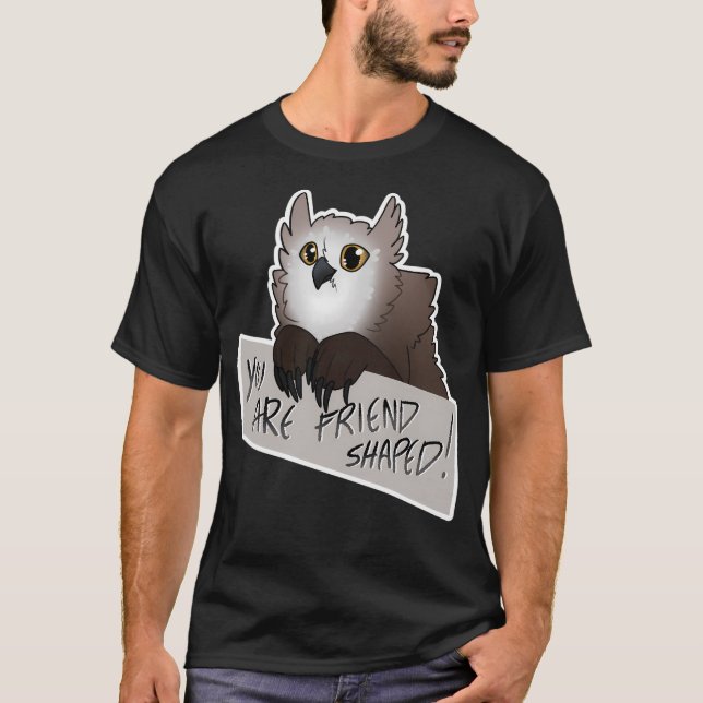 Camiseta Baldur's Gate 3 Fanart Owlbear cachorro - Eres fri (Anverso)