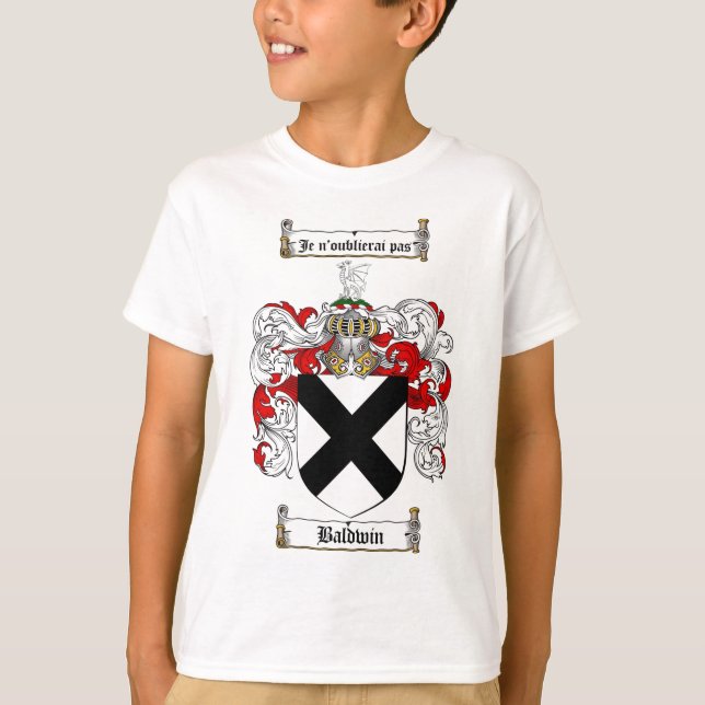 CAMISETA BALDWIN FAMILIAR CREST - BALDWIN RECUBRIMIENTO DE  (Anverso)