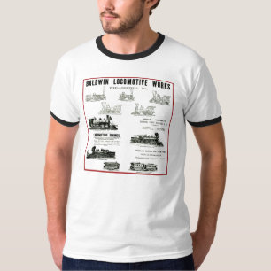 Camiseta Baldwin Locomotive Works