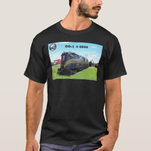 Camiseta Baldwin - locomotora GG-1 #4800 de PRR