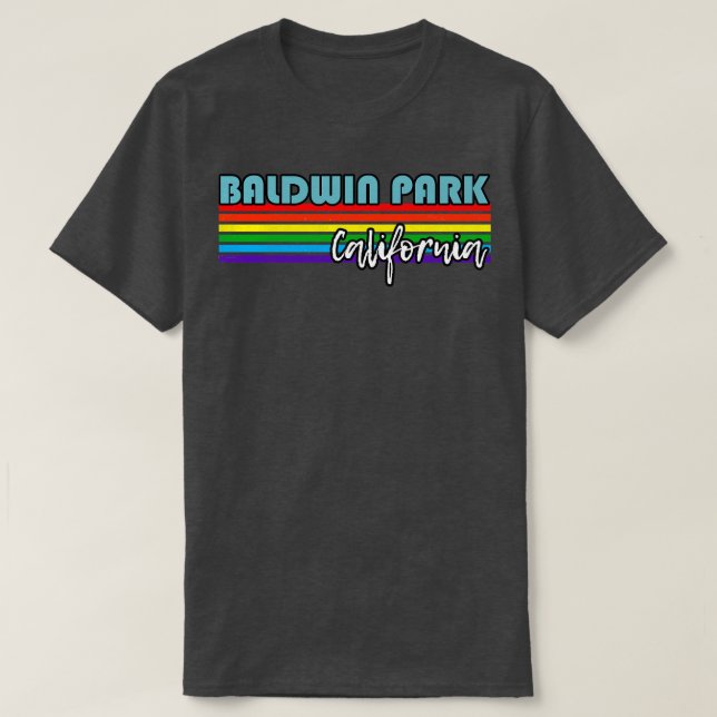 Camiseta Baldwin Park California Pride Baldwin Park LGBT G (Diseño del anverso)