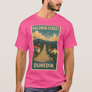 Camiseta Baldwin Street Dunedin New Zealand Worles Steepes