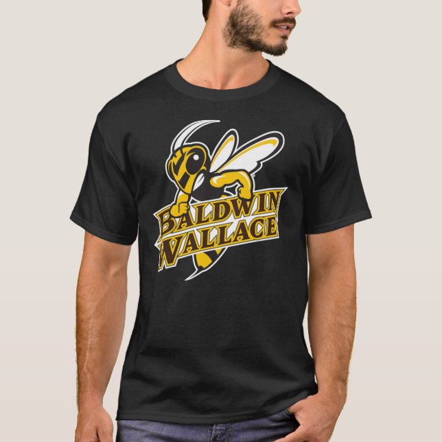 Camiseta Baldwin Wallace University yellowjacket Classic T (Anverso)