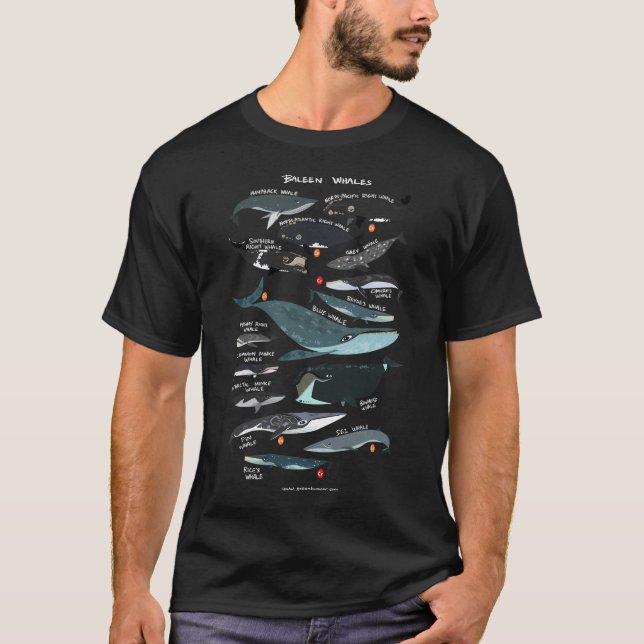 Camiseta Baleen Whales (Anverso)