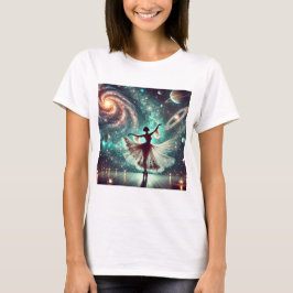 Camiseta Balerina espacial