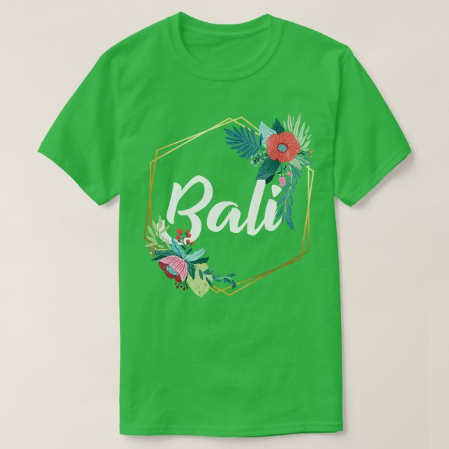 Camiseta Bali (Diseño del anverso)