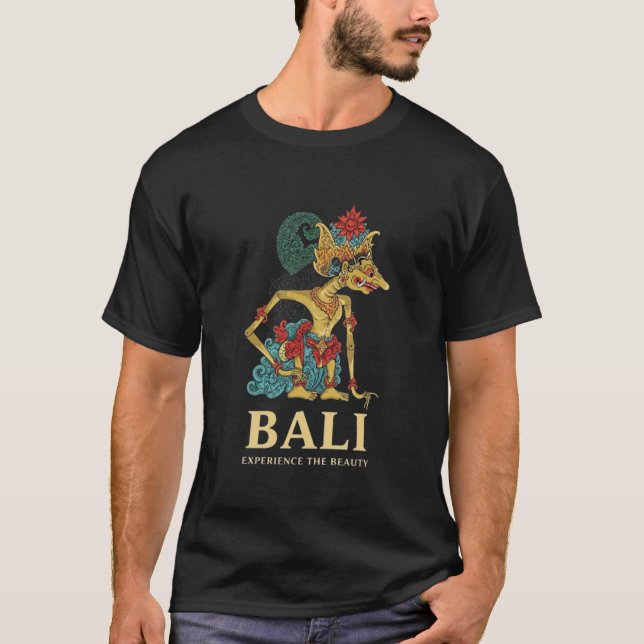 Camiseta Bali: Experimenta la belleza (Anverso)