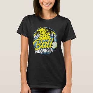 Camiseta Bali Indonesia Hombres Mujeres Denpasar Viajes Bal