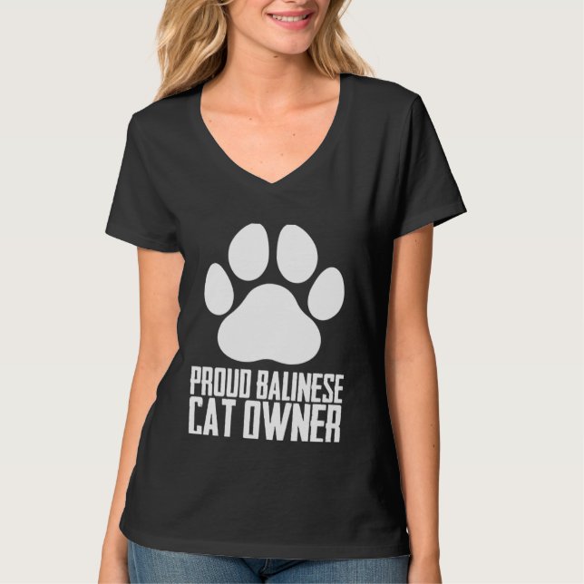 Camiseta Balinese cat  Balinese  Balinese cats (Anverso)