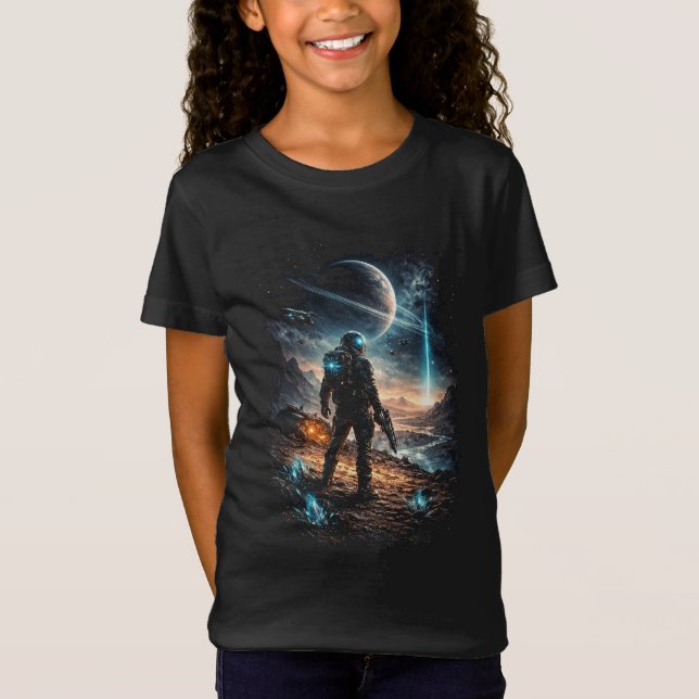 Camiseta Baliza en el mundo distante (Anverso)
