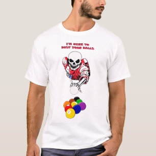 Camiseta Ball Ball Ball Pool Billiards arte original