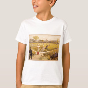 Camiseta Ball base de tiempo antiguo
