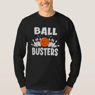 Camiseta Ball Busters Bowling Couple Bowler Bowler