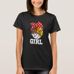Camiseta Ball Chica Chica de voleibol de voleibol de voleib