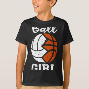 Camiseta Ball Chica Funny Volleyball Chica de baloncesto Pr