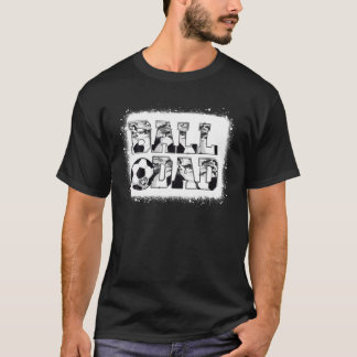 Camiseta Ball Dad Soccer Dad Camo Game Day Funny Padre D