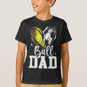 Camiseta Ball Dad Softbol Ball