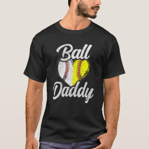 Camiseta Ball Daddy Baseball Equipo de Softbol Deportivo